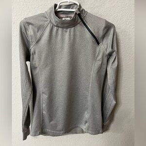 Hind Side Zip Running Pullover with thumb holes, like new